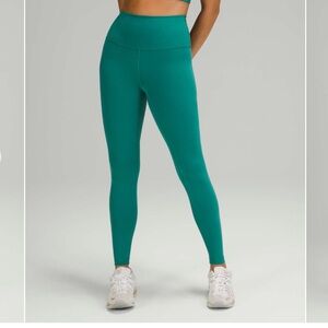 lululemon athletica Teal Green High-Rise Leggings
